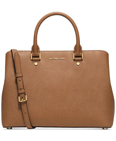 michael michael kors savannah sm satchel cement|Savannah Large Saffiano Leather Satchel .